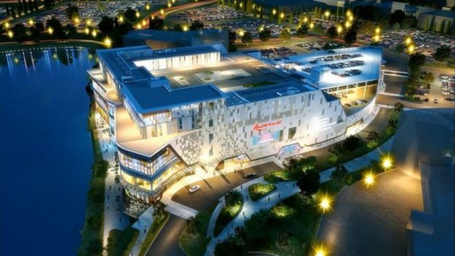 Компьютерное изображение Resorts World Birmingham