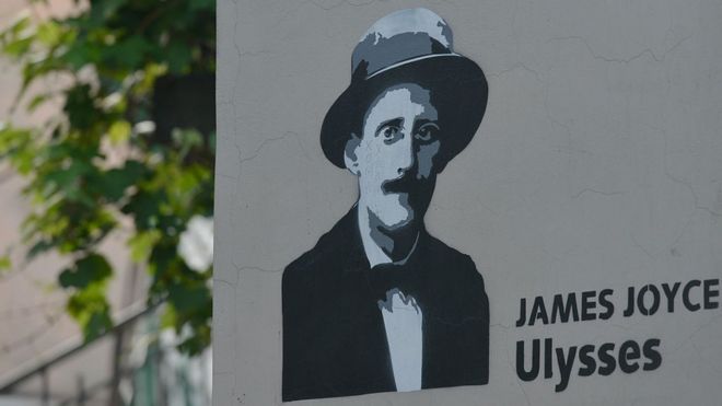 Grafiti de James Joyce "Ulysses"
