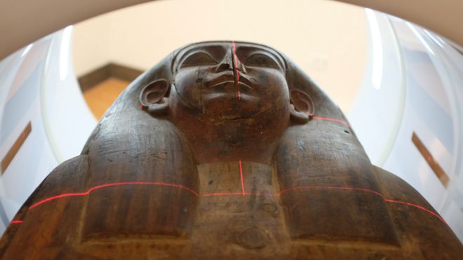 Mummy found in Egyptian coffin that was thought to be empty