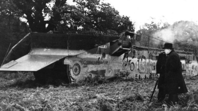 Nellie The Trench Digging Tank Revived For World War Two