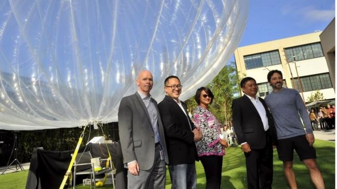 Фотоколл Project Loon в Индонезии