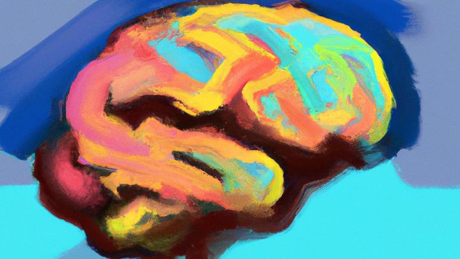 Cerebro colorido