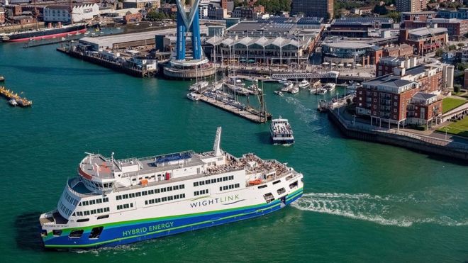 Wightlink паром