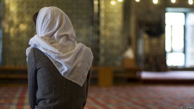 Мусульманка в мечети