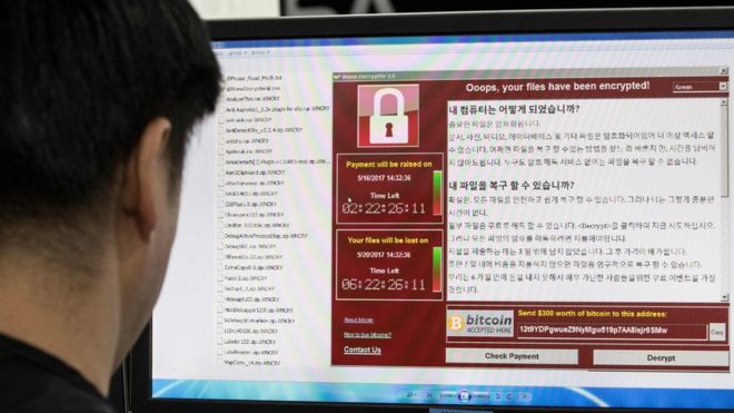 Сотрудники Корейского агентства по Интернету и безопасности следят за распространением кибератак вымогателей