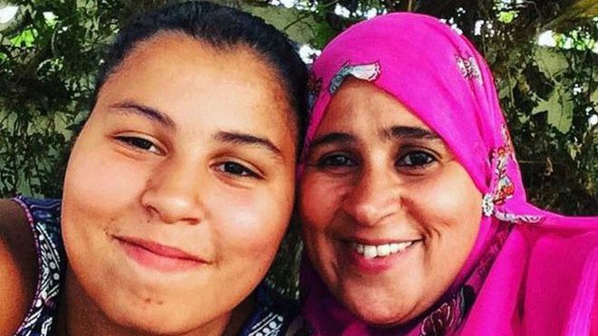 Nur Huda (left) and her mother Fouzia are feared dead in the Grenfell Tower fire
