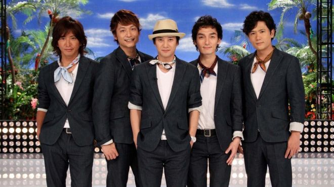 Japan's popular SMAP boy band