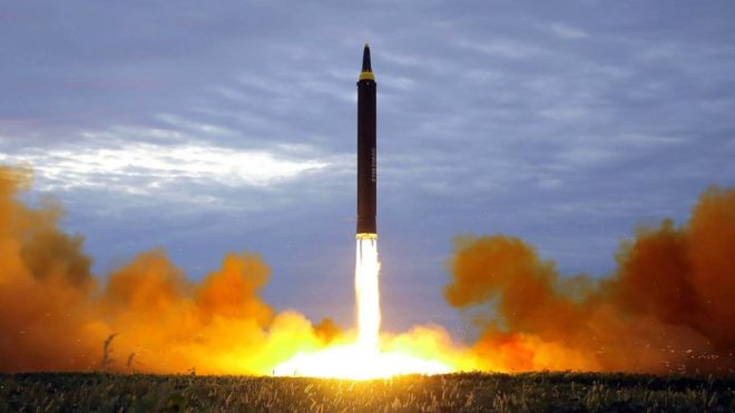إطلاق صاروخ في كوريا الشمالية