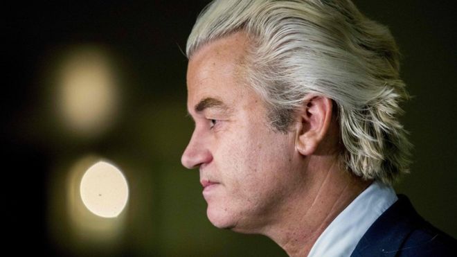 Hollandalı aşırı sağcı Wilders'ten ödüllü "Hz.Muhammed (SAV) karikatür yarışması"