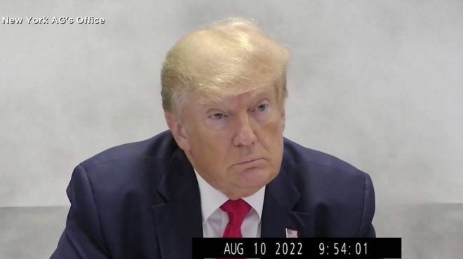 donald tramp svedocenje 2022