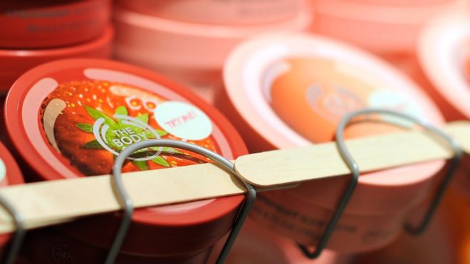 Body Shop butters