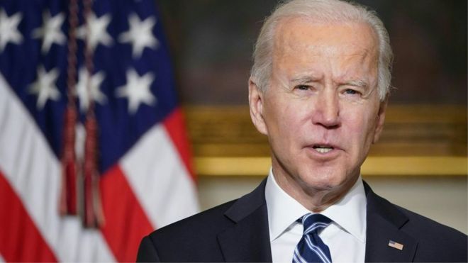 Biden speaks about the climate