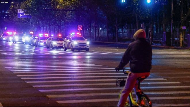 北京街头警车增加