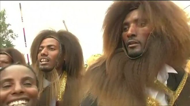 Festival Ireecha en Ethiopie