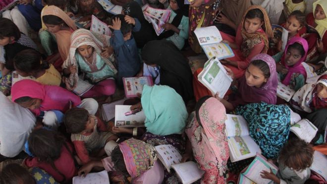 Girls school in Pakistan
