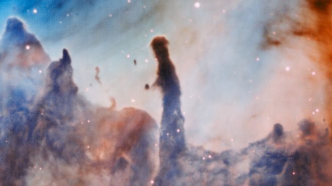Región R44 en la nebulosa de Carina