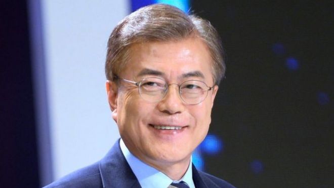 Rais wa Korea Kusini Moon Jae in