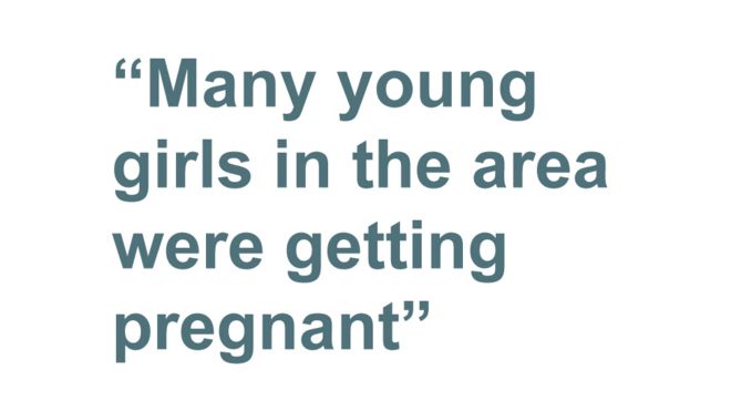 Цитата: Многие молодые девушки в этом районе забеременели