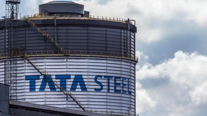Tata Steel на заводе в Сканторпе