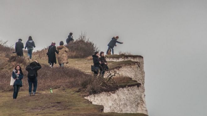 Скалы возле Birling Gap