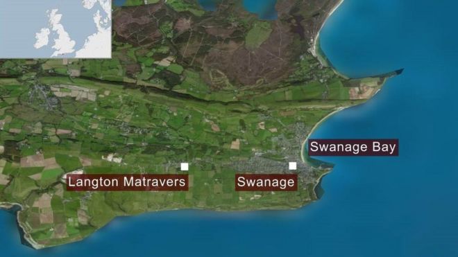 Карта Swanage
