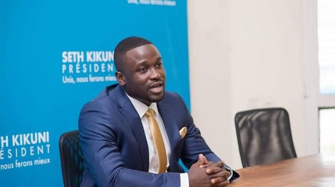 A 37 ans, il est le plus jeune candidat à la présidentielle . Le jeune entrepreneur rêve de diriger la RDC à la manière d'une start-up.