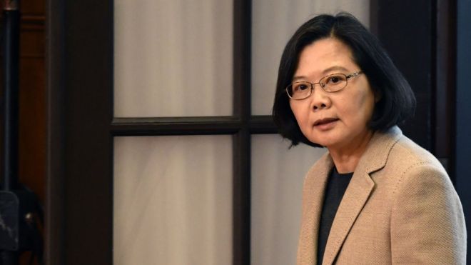 President Tsai says she intends to run for re-election in 2020.