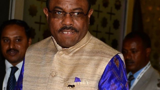 Hailemariam Desalegn - октябрь 2015 г.