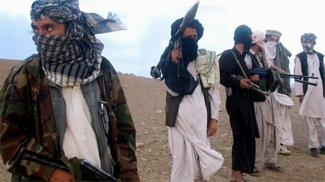 Taliban militants in Afghanistan. File photo