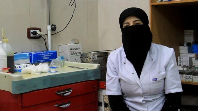 قصة ممرضة في مدينة حلب