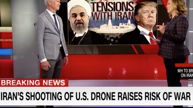 'جنگ احتمالی با ایران'؛ بازتاب سرنگونی پهپاد ارتش آمریکا در رسانه‌های این کشور