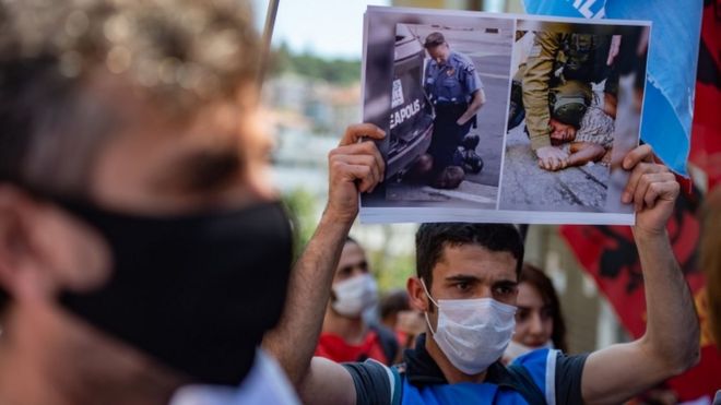 Manifestación en Turquía