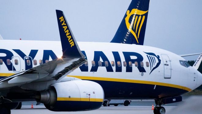 Ryanair plane