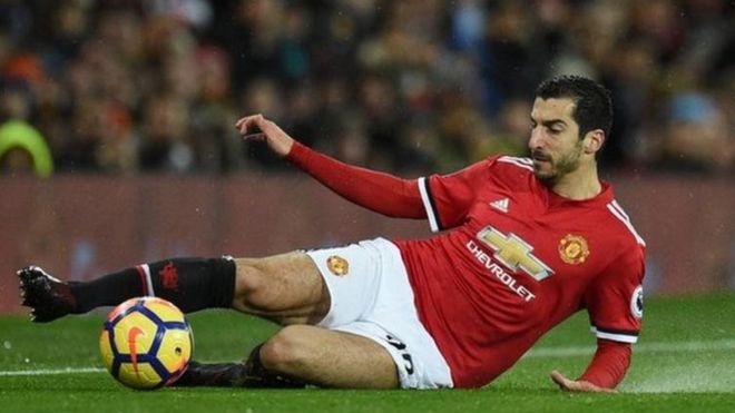 United iliipiku Arsenal katika kumsajili Mkhitaryan kutoka klabu ya Borussia Dortmund kwa dau la £26m mnamo mwezi Julai 2016.