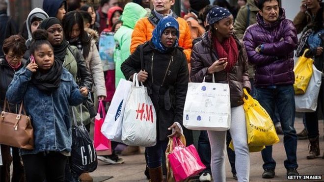 American shoppers