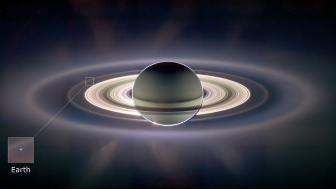 Сатурн в тени