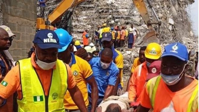 Building collapse in Ikoyi update: Tins wey happun afta 21 storey Lagos building collapse
