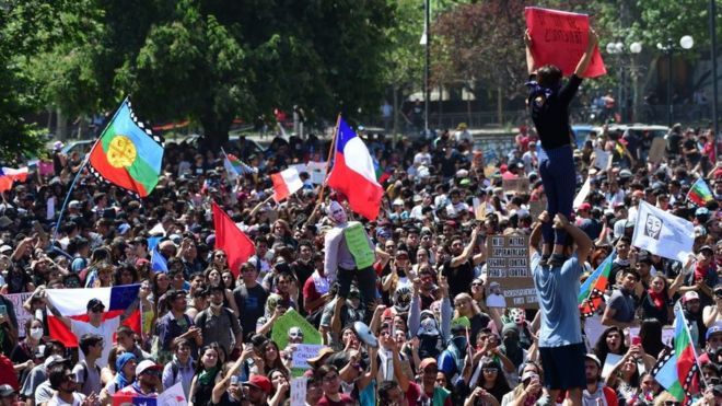 Resultado de imagen para protestas chile