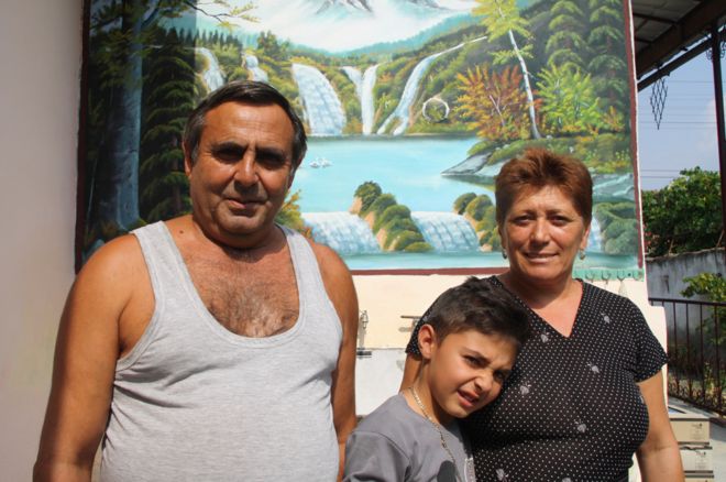 Ромская семья в Аполду-де-Сус