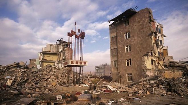 زمین‌لرزه در ارمنستان