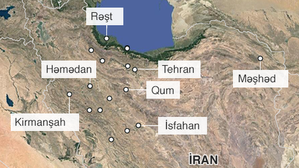 İran xəritəsi