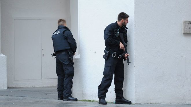 Полиция в Мюнхене