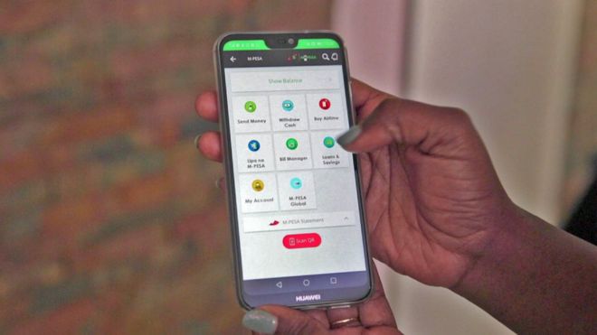 Приложение мобильных платежей M-Pesa от Safaricom