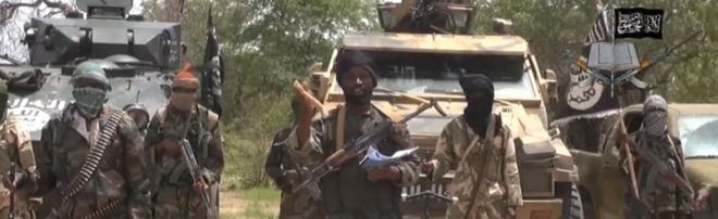 Боко Харам боевик изображен в 2014 году