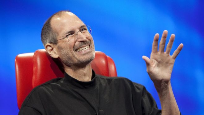 Steve Jobs durante una presentación, foto de archivo.