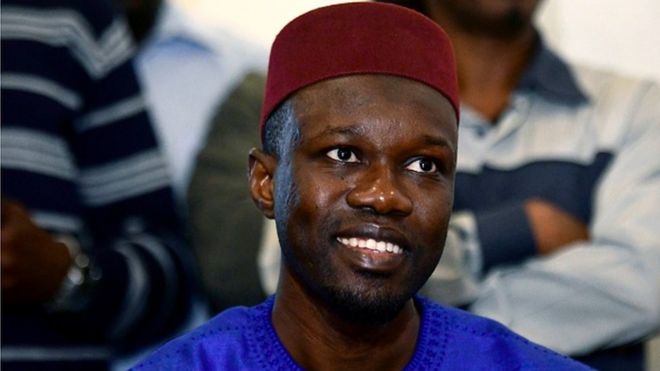 Ousmane Sonko est le plus jeune des cinq candidats à l'élection présidentielle du 24 février 2019.