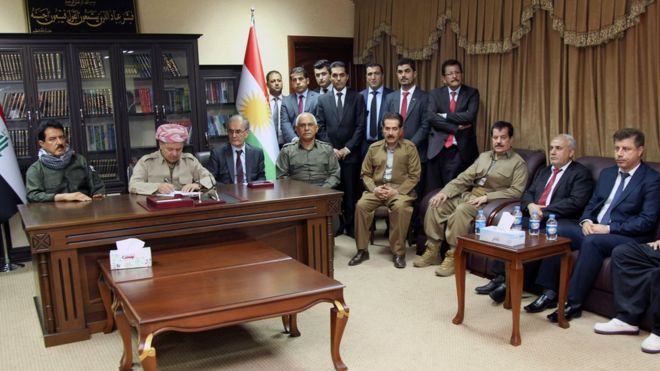يصر المسؤولون الأكراد على المضي قدما في ترتيبات الاستقتاء رغم رفض حكومة بغداد