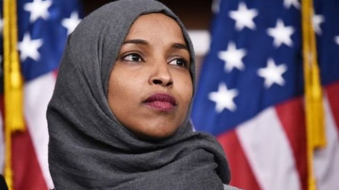 Ilhan Omar oo buuq lagu furay kaddib khudbad ay uga hadashay weeraradii 9/11