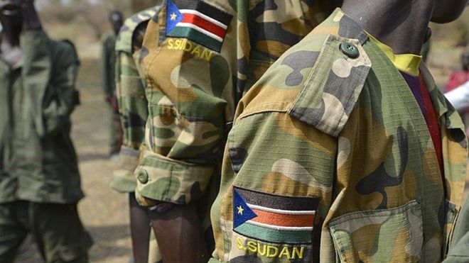 South Sudan soldier uniform
