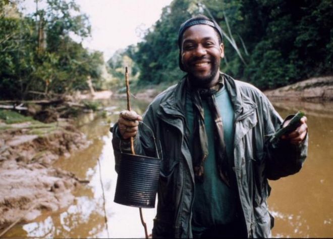 Ленни Генри в «Большом приключении Амазонки» в 1997 году